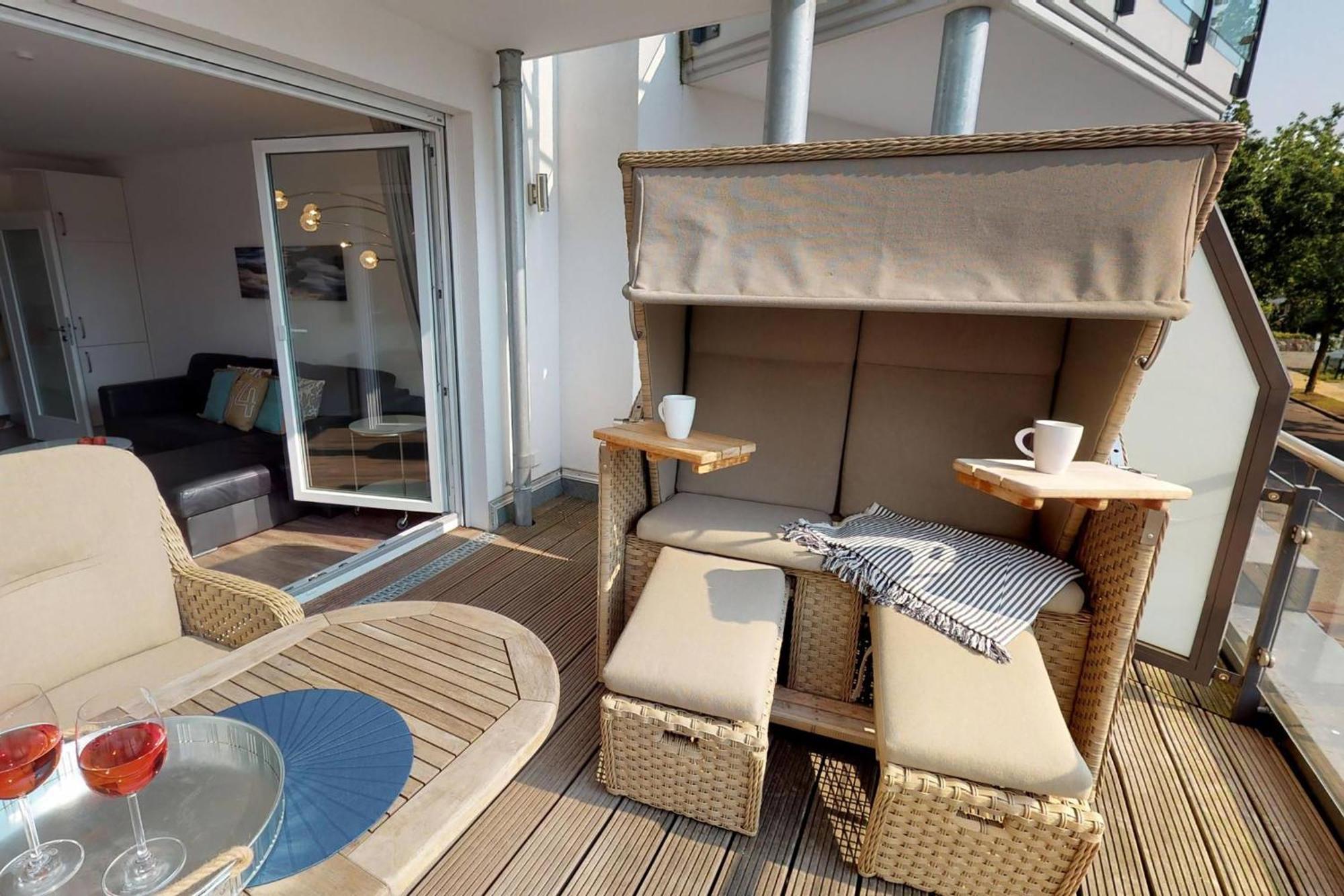 Villa Meeresrauschen Carpe Diem Mit Grosszuegiger Terrasse Und Extragrossem Strandkorb Pelzerhaken Extérieur photo